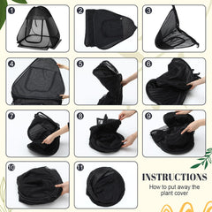 Wesnoy mesh side detail showing fine mesh that keeps out pests