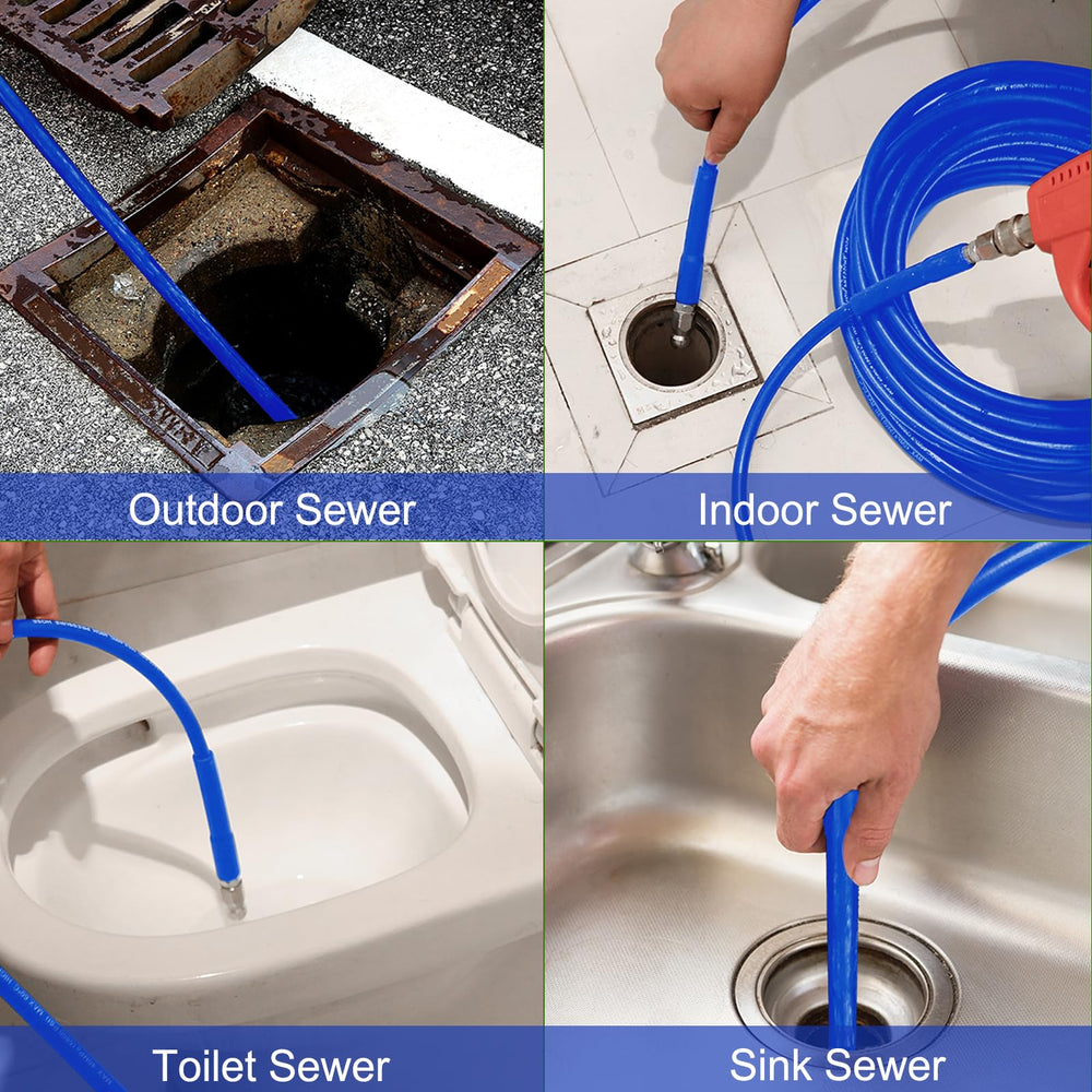 West Bay spanners, watertight tape, and pin for easy maintenance