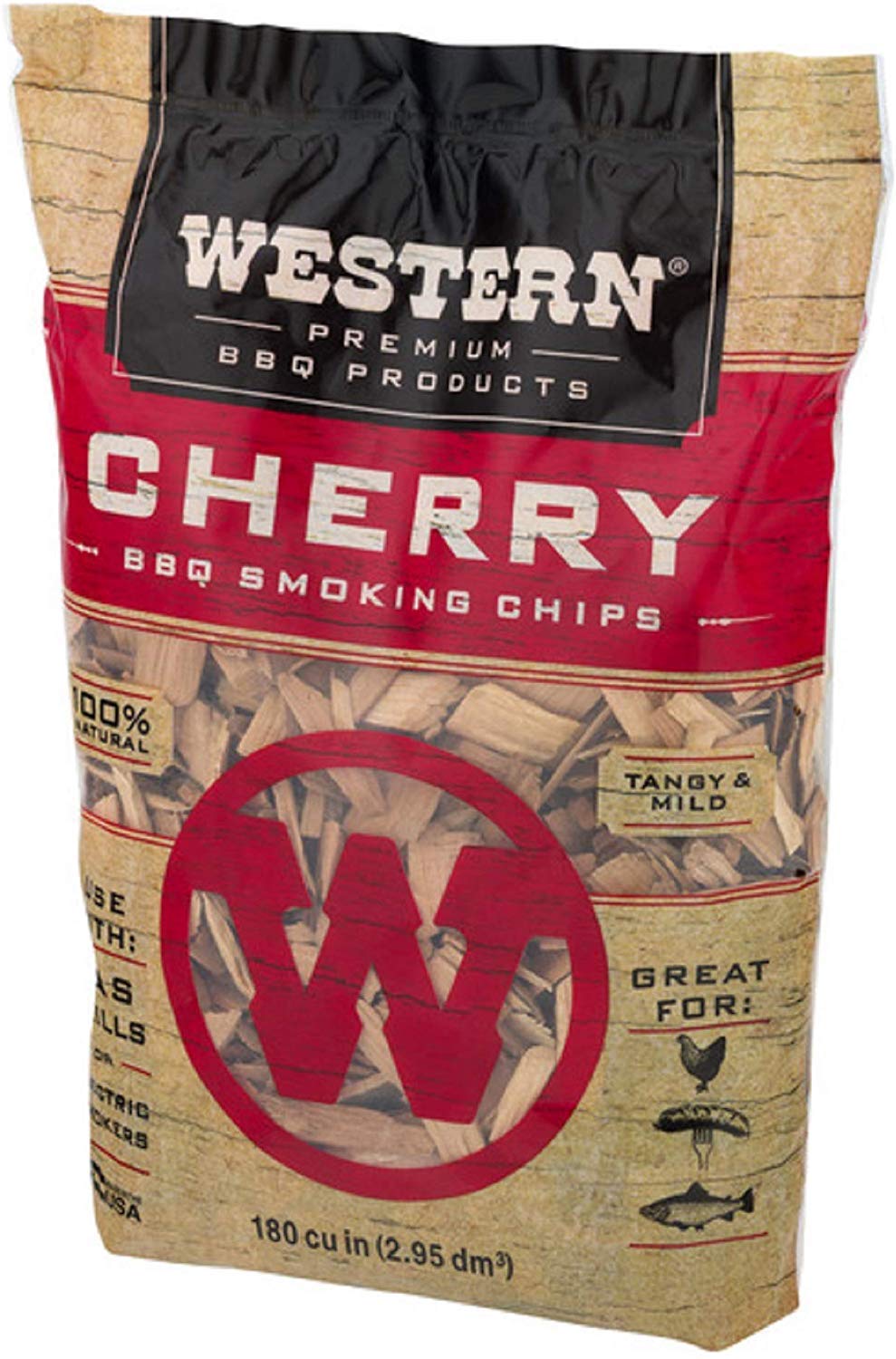 Western pecan chips detail showing rich wood and deeper barbecue notes