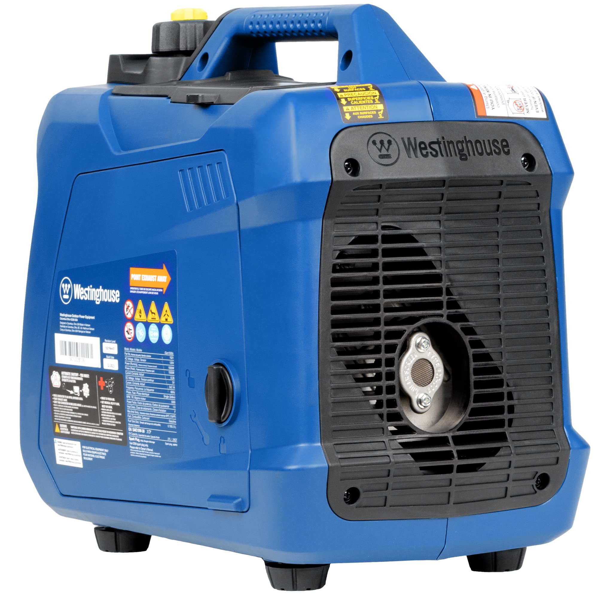 Two Westinghouse iGen1500c units linked for parallel use to increase power