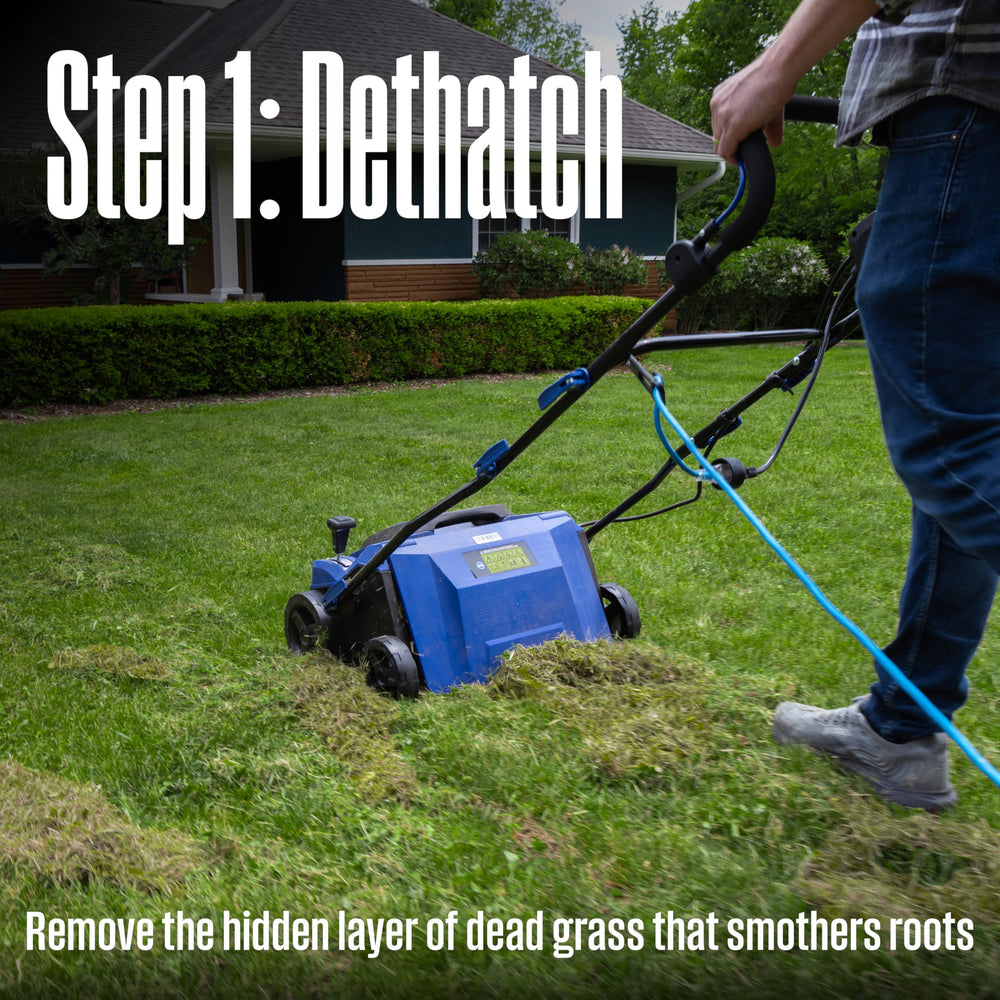Westinghouse scarifier blade detail slicing soil channels for better roots