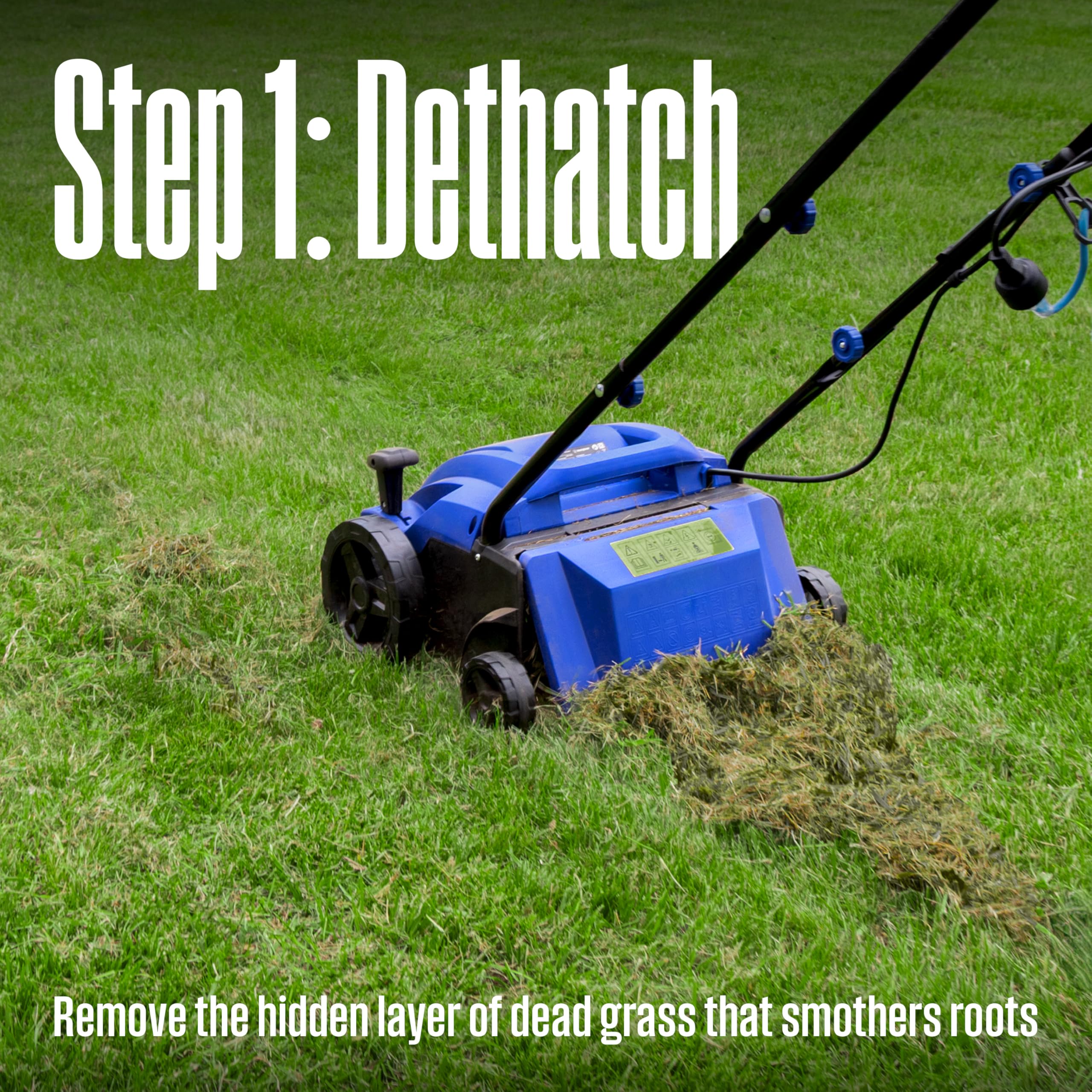 Westinghouse slice aerator blade detail cutting narrow soil channels for better root access