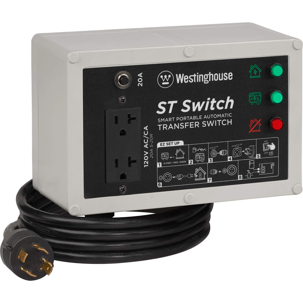 Westinghouse ST Switch front view showing compact unit and ready-to-use design benefit