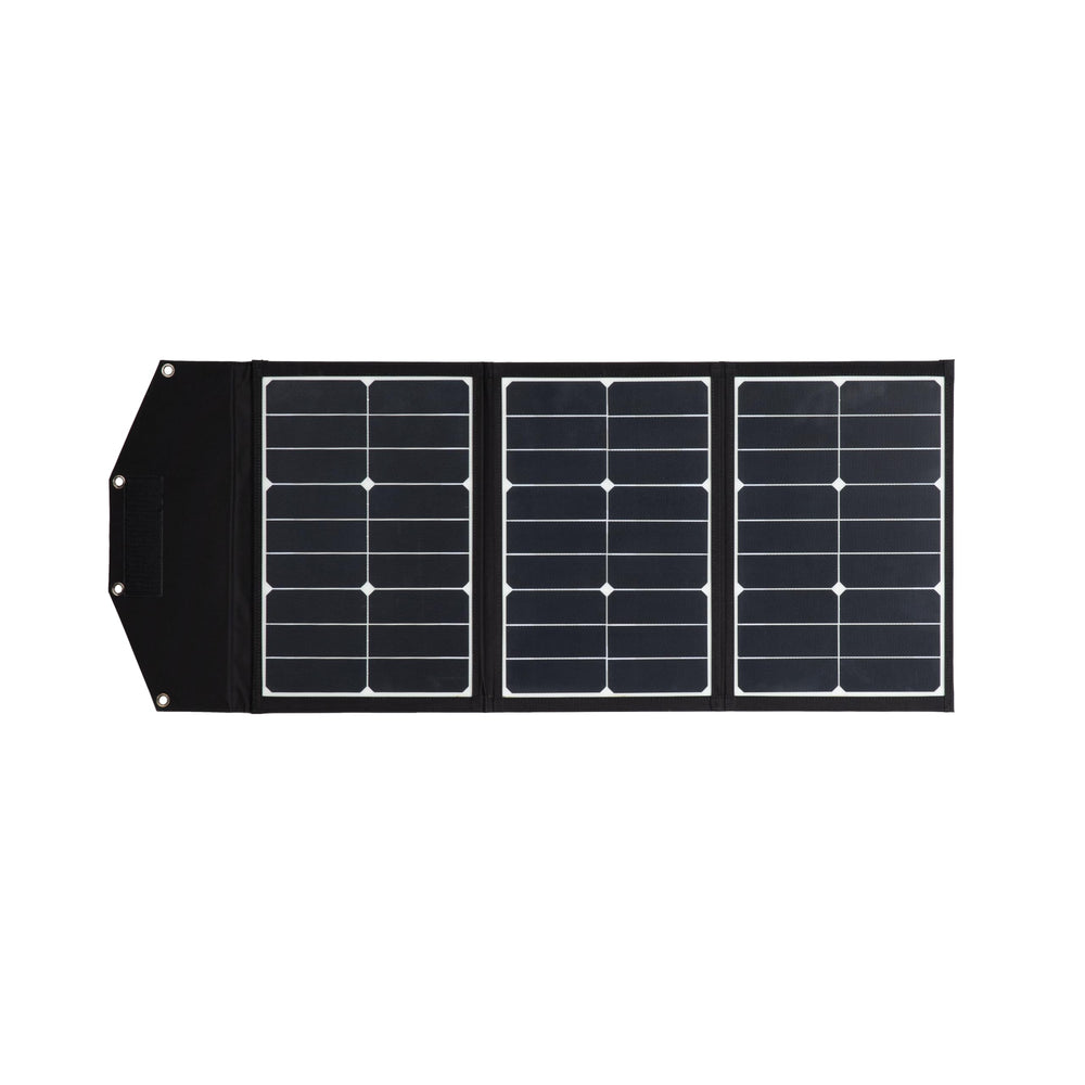 Westinghouse panel folded next to backpack showing portable scale