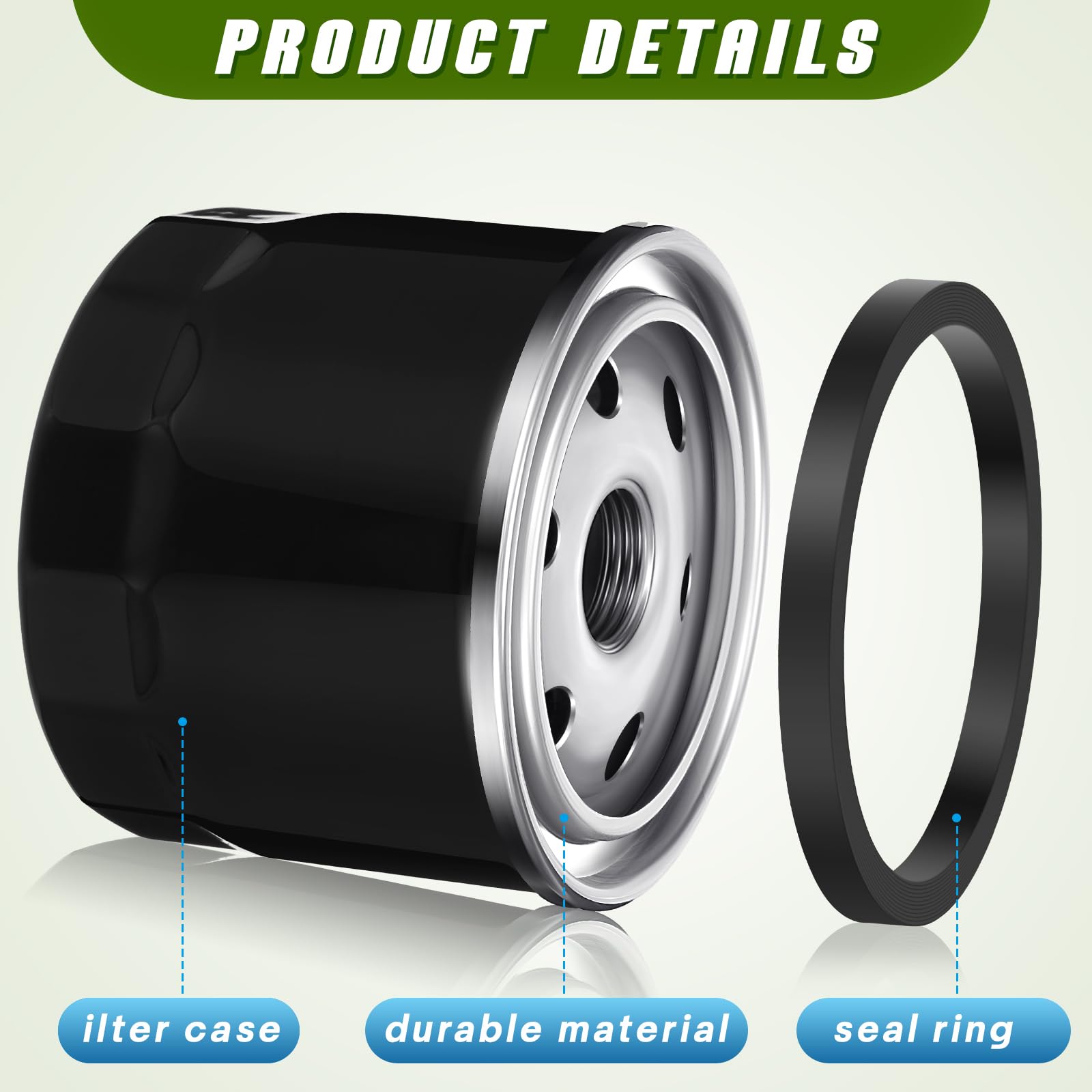 Wettal rubber sealing gasket detail ensuring secure oil-tight fit and leak prevention