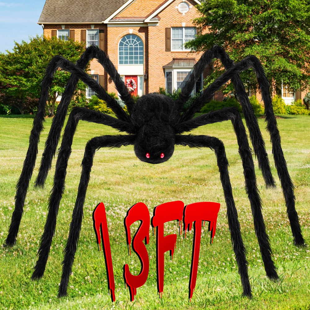 Wettarn giant spider front view showing full 13 ft span and dramatic impact
