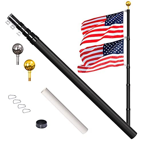 WeValor pole with solar light mounted showing nighttime visibility benefit