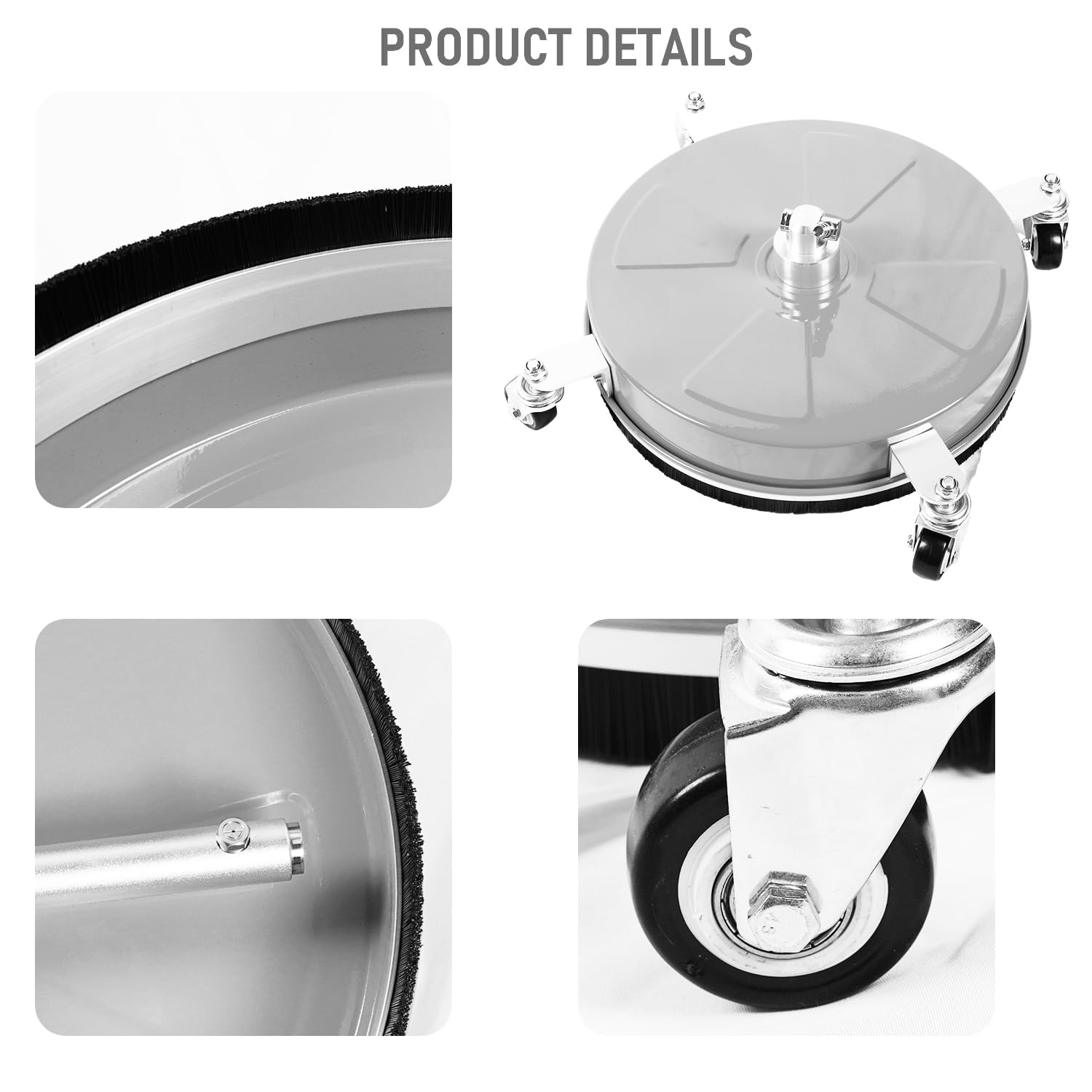 Wexo Palindrog four-wheel chassis side view for smooth stable maneuvering
