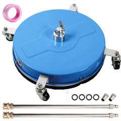Wexo Palindrog front view showing 19-inch housing and four wheels for fast cleaning