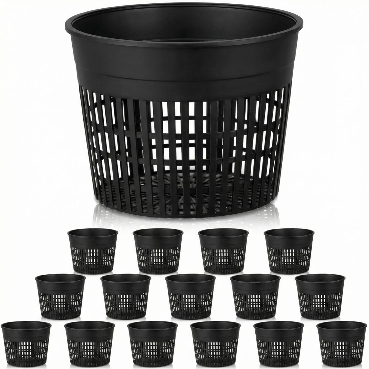 Weysat front view of 16-piece pack showing compact storage and convenience