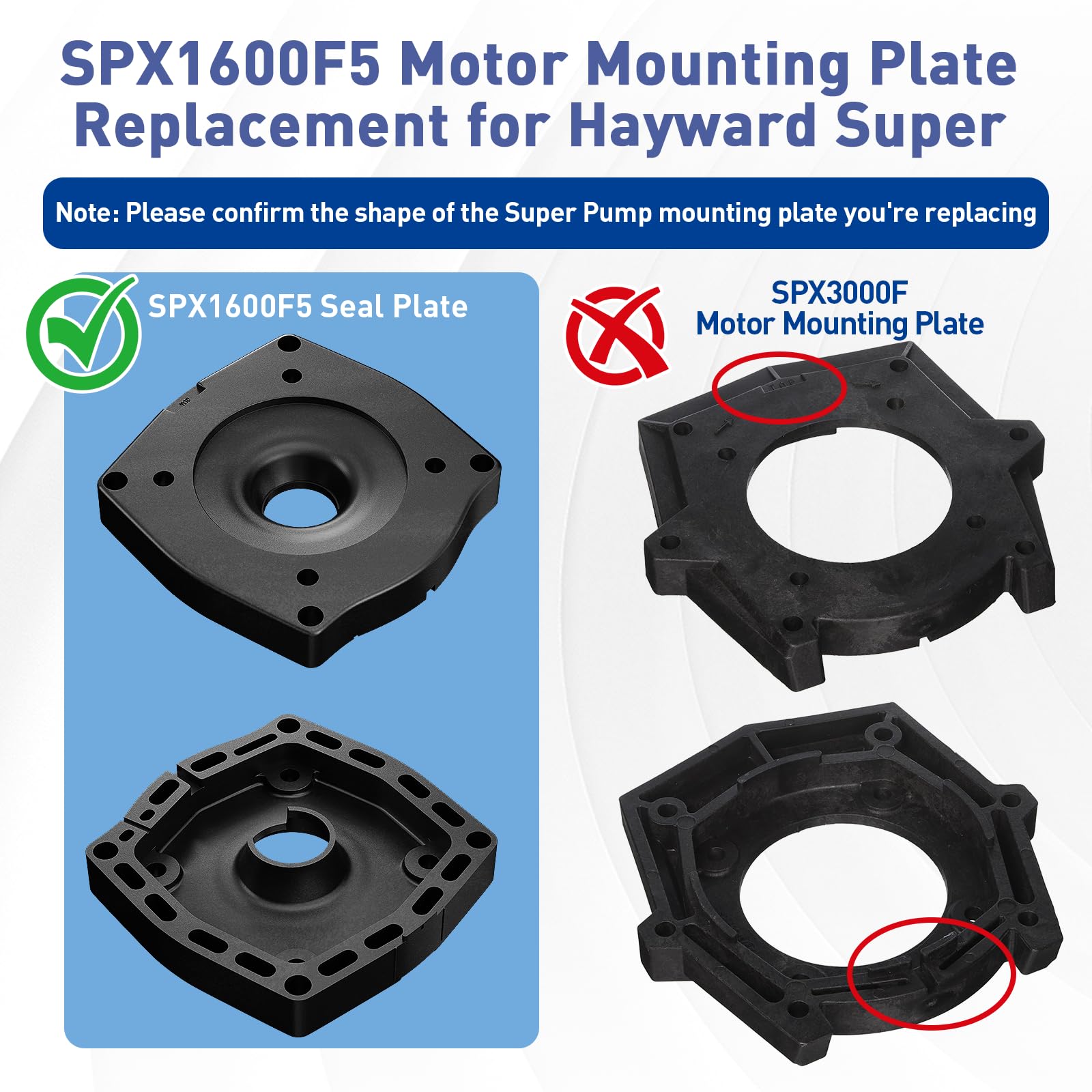 WHANONO parts installed in pump body demonstrating straightforward swap