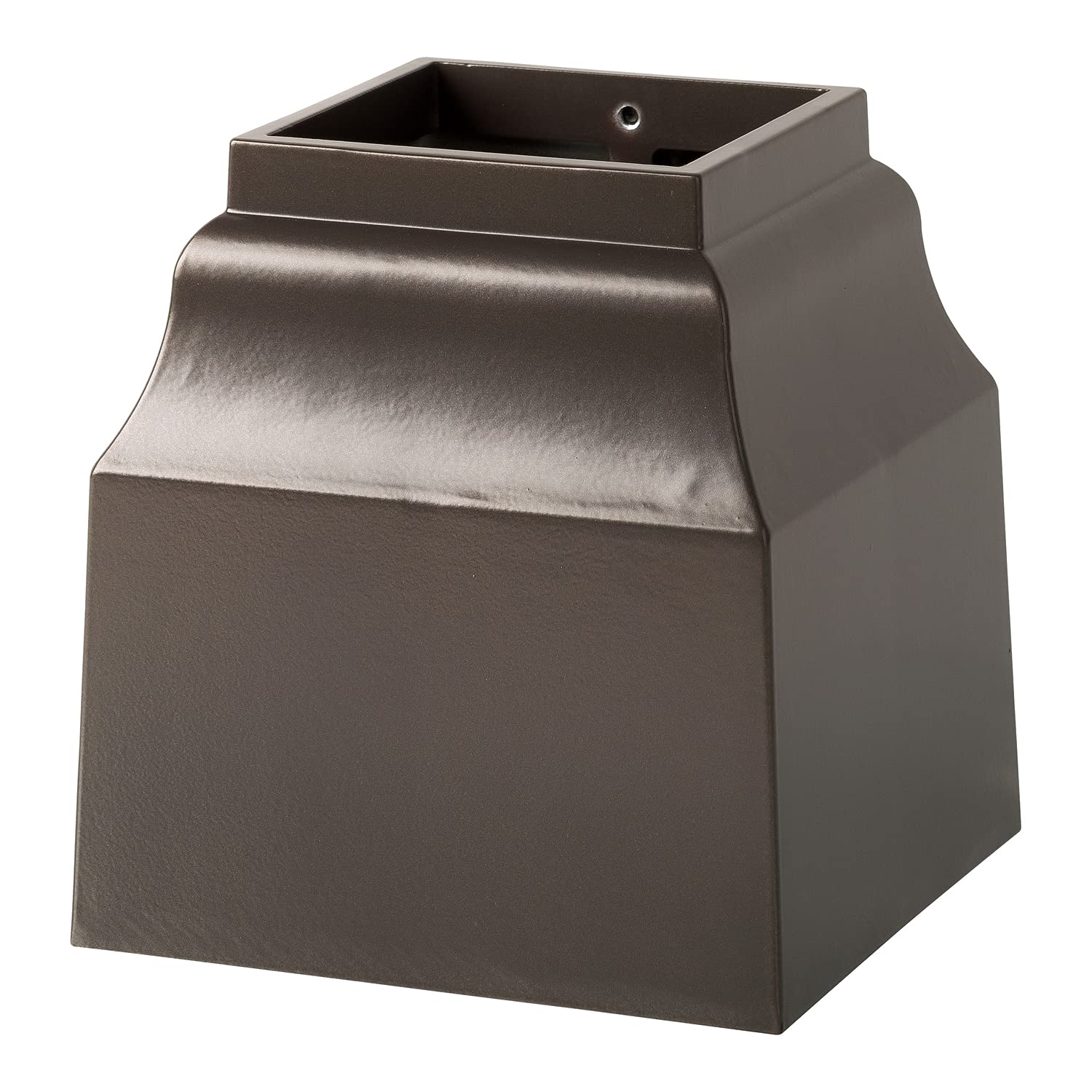 Whitehall Cascade bronze cuff front view enhancing curb appeal and stability