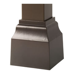 Whitehall Cascade bronze cuff close-up showing installation and concealed hardware
