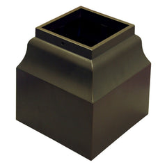 Whitehall Cascade installed on mailbox post demonstrating clean finished base
