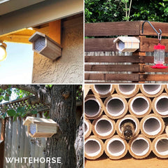 WHITEHORSE replaceable paper tubes close-up showing easy maintenance benefit