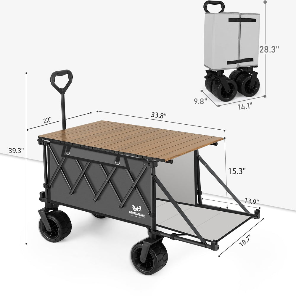 Whitsunday adjustable handle extended showing ergonomic pulling ease