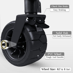 Whitsunday detailed shot of all-terrain wheel providing smooth traction
