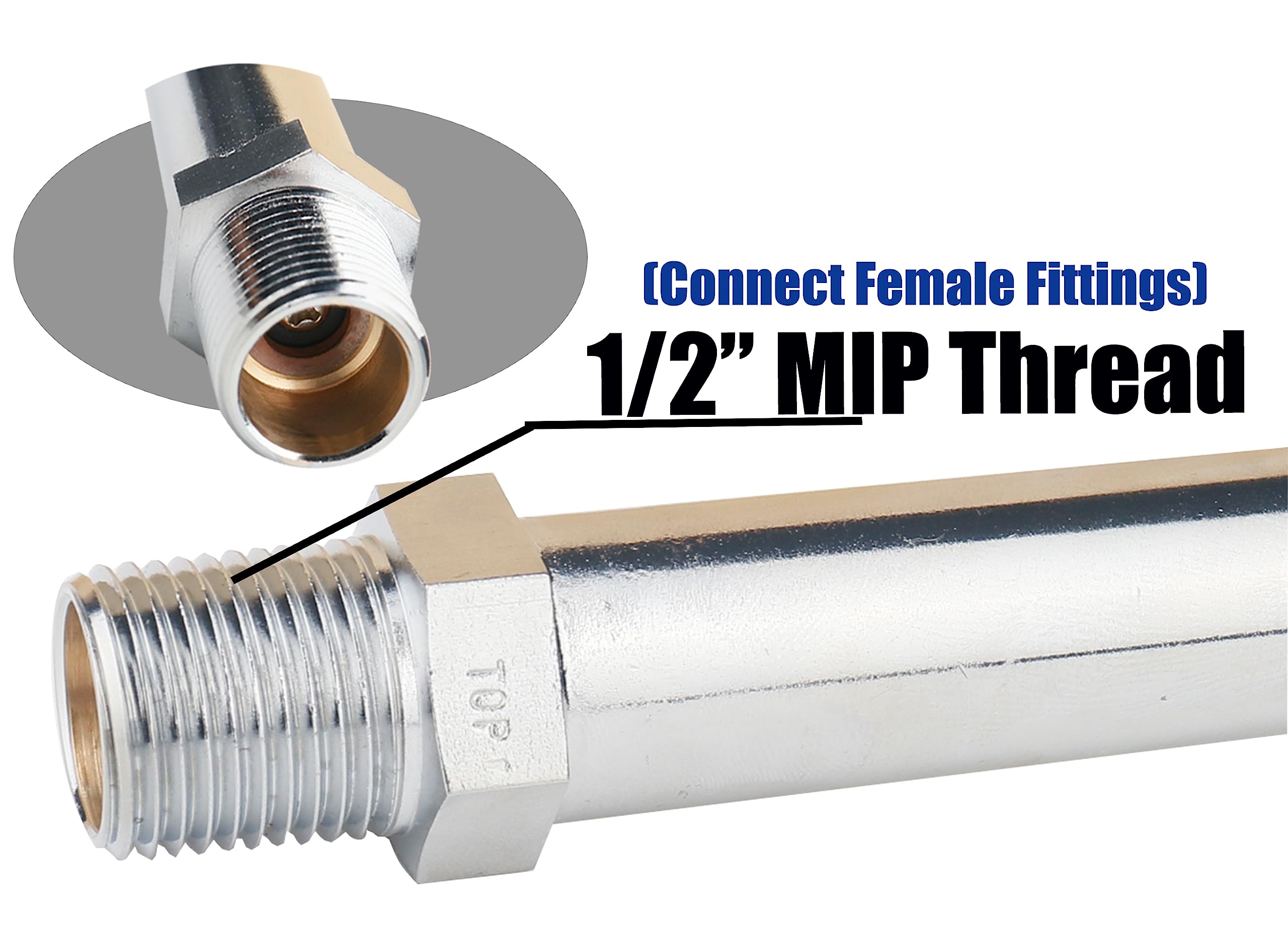 WHK metal handle and chrome finish detail showing corrosion resistance