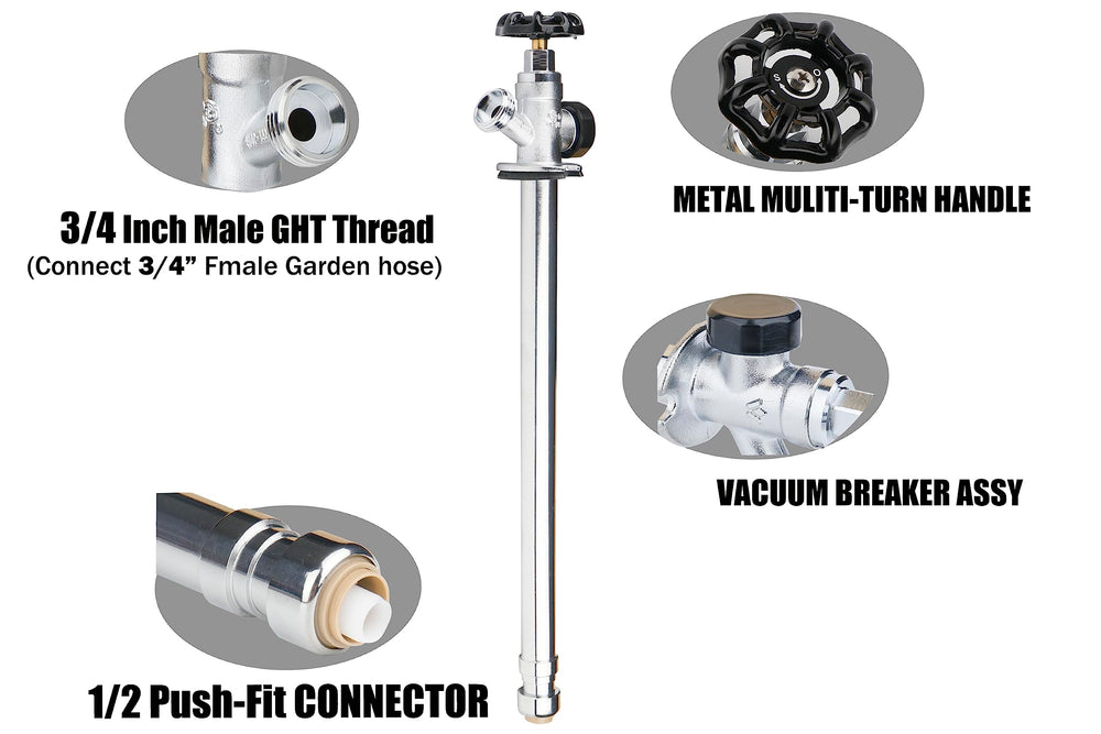 WHK close-up of metal multi-turn handle offering tight, leak-resistant valve control
