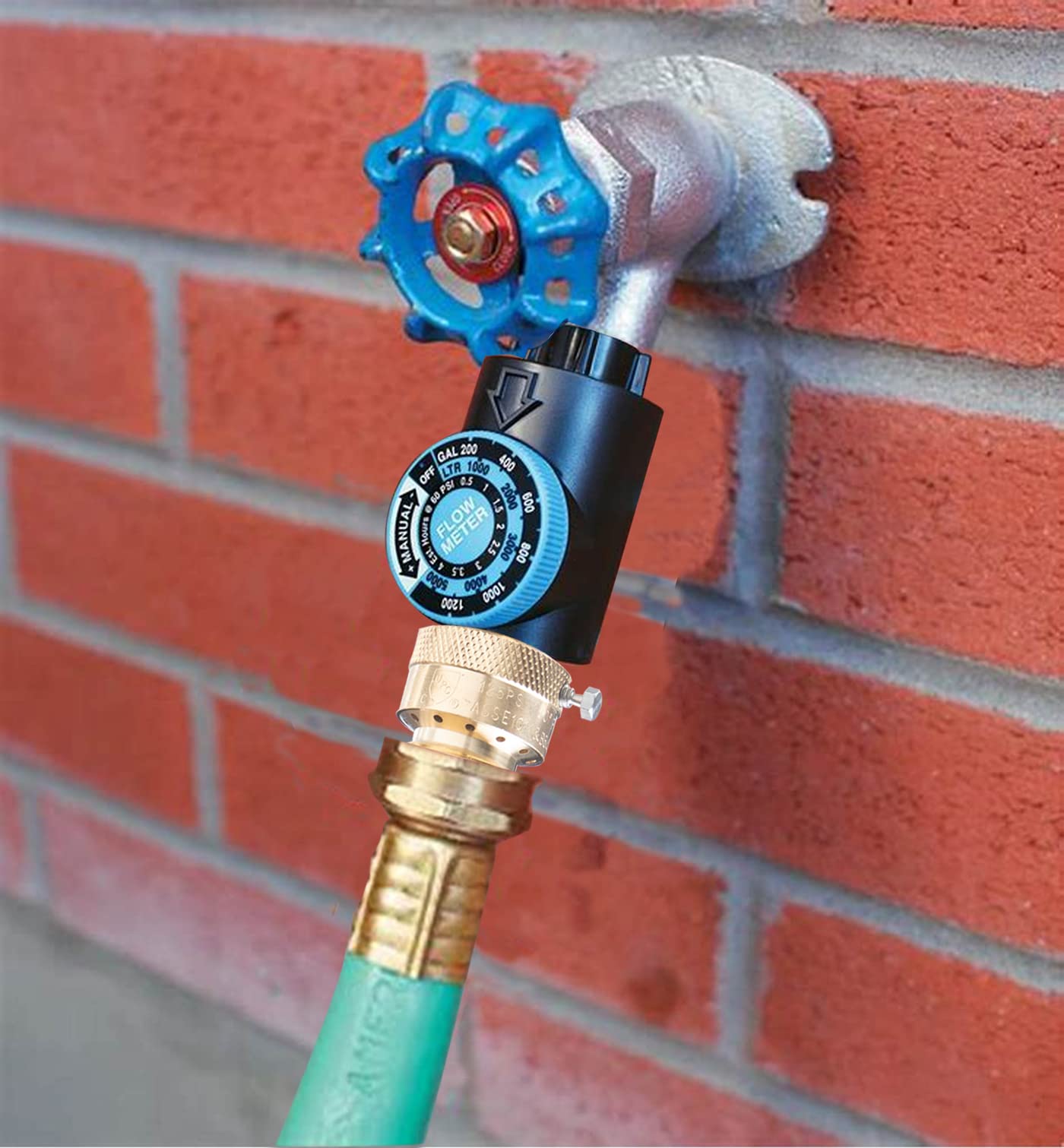 WHK installed on outdoor faucet demonstrating easy installation and protection