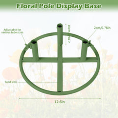 Whmayai close-up of coiled flexible green PVC pipe demonstrating bendability