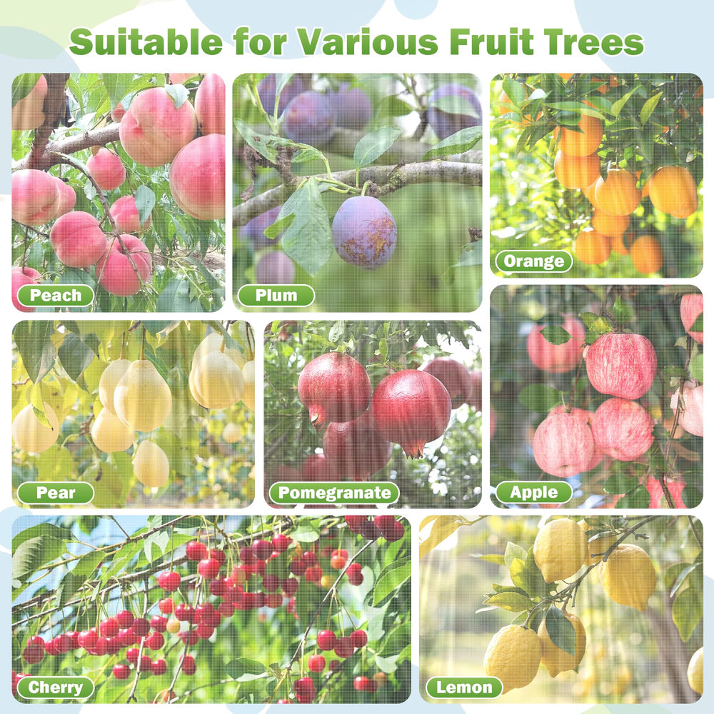 Whmayai drawstring base tightened to secure netting against pests
