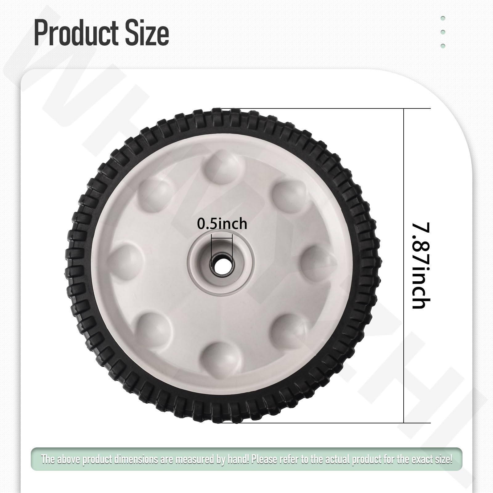 WHMYZHL close-up of rubber tread showing durable texture for long wear