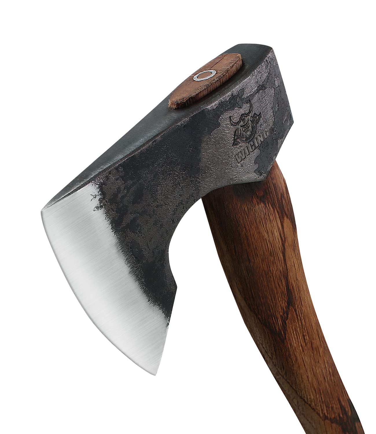 WICING beech handle grain detail demonstrating ergonomic grip and shock reduction