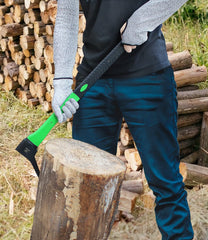 WICING hookaroon in use loading a truck demonstrating faster wood handling