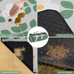 WICKERLAND waterproof Oxford underside displaying moisture protection