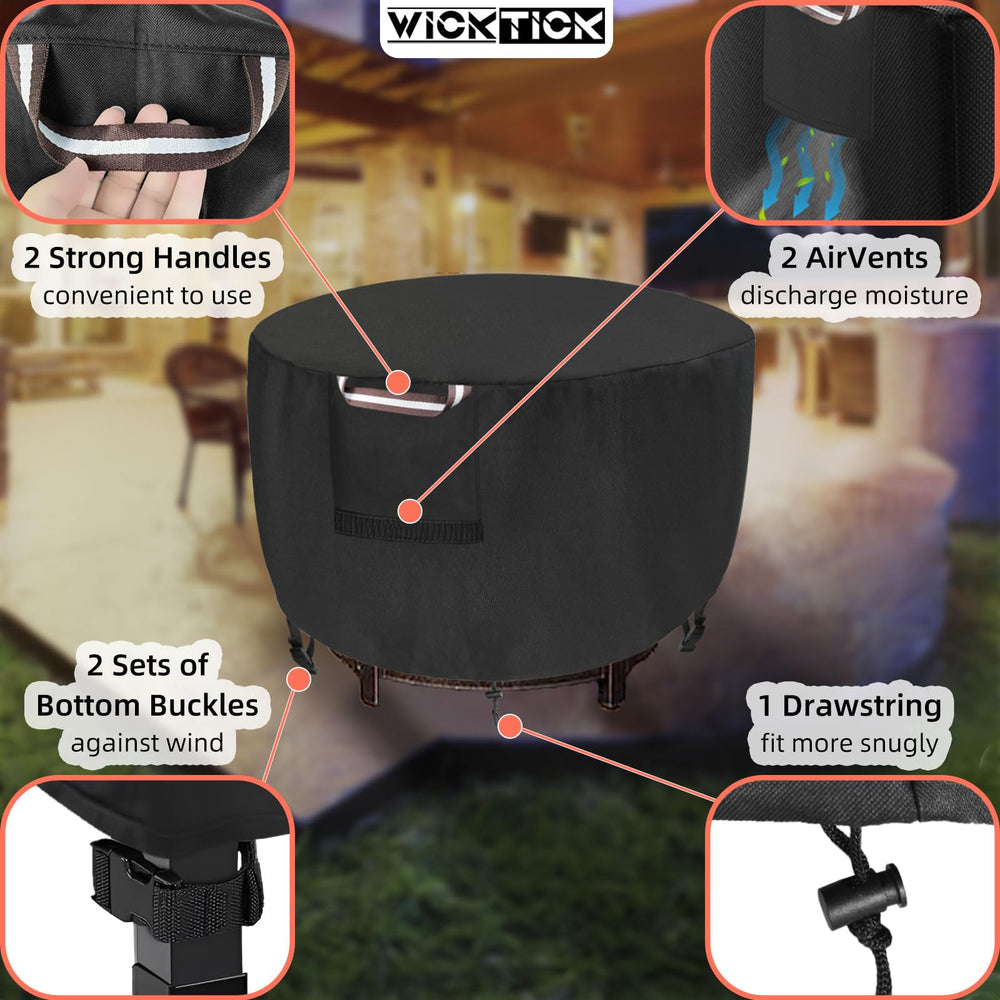 WICKTICK seam detail showing PVC lining for waterproof protection
