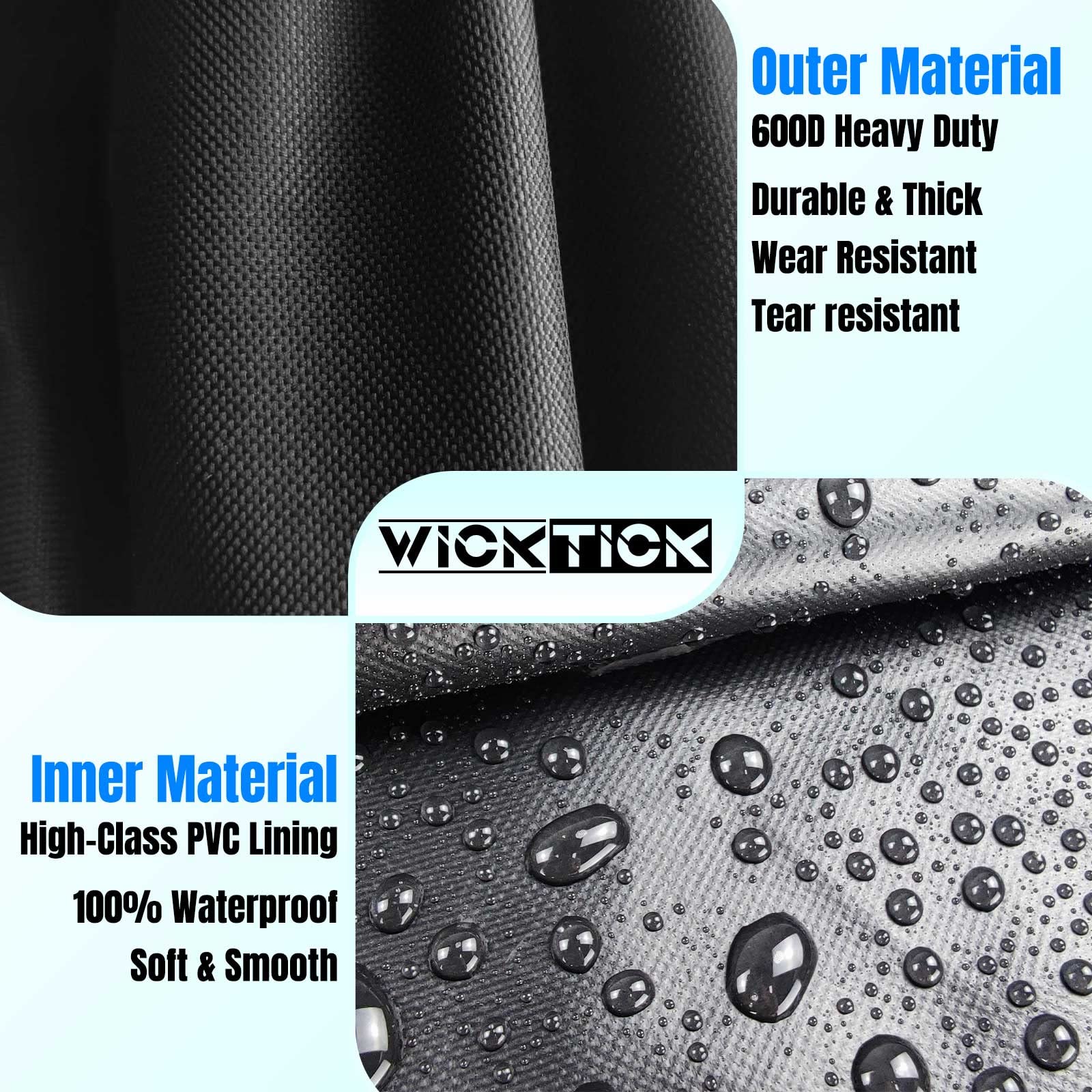 WICKTICK interior PVC lining detail preventing water seepage