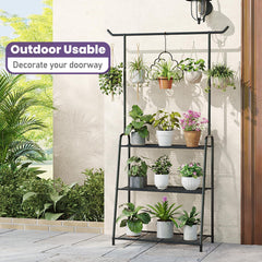Wieghda on balcony in sheltered spot demonstrating outdoor suitability and tidy arrangement