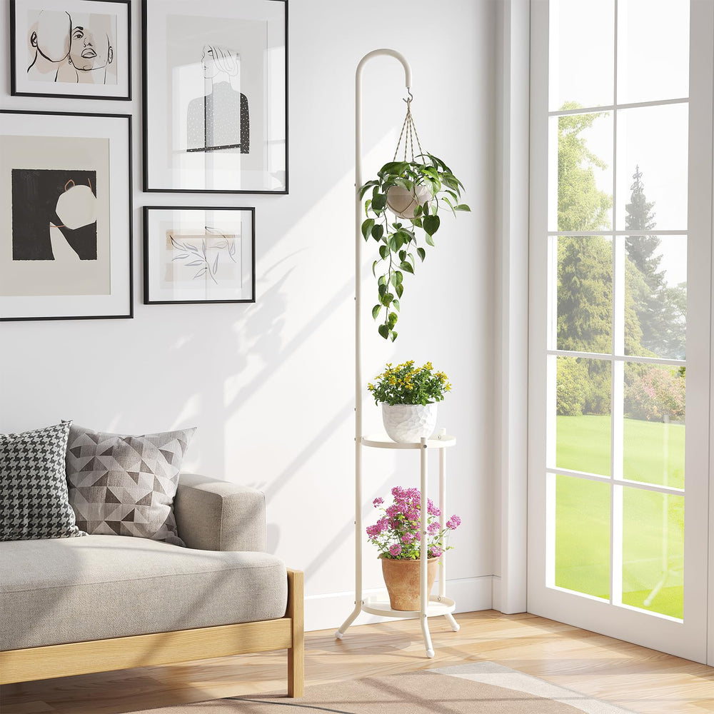 Wieghda close-up of hanging hook highlighting easy plant suspension benefit