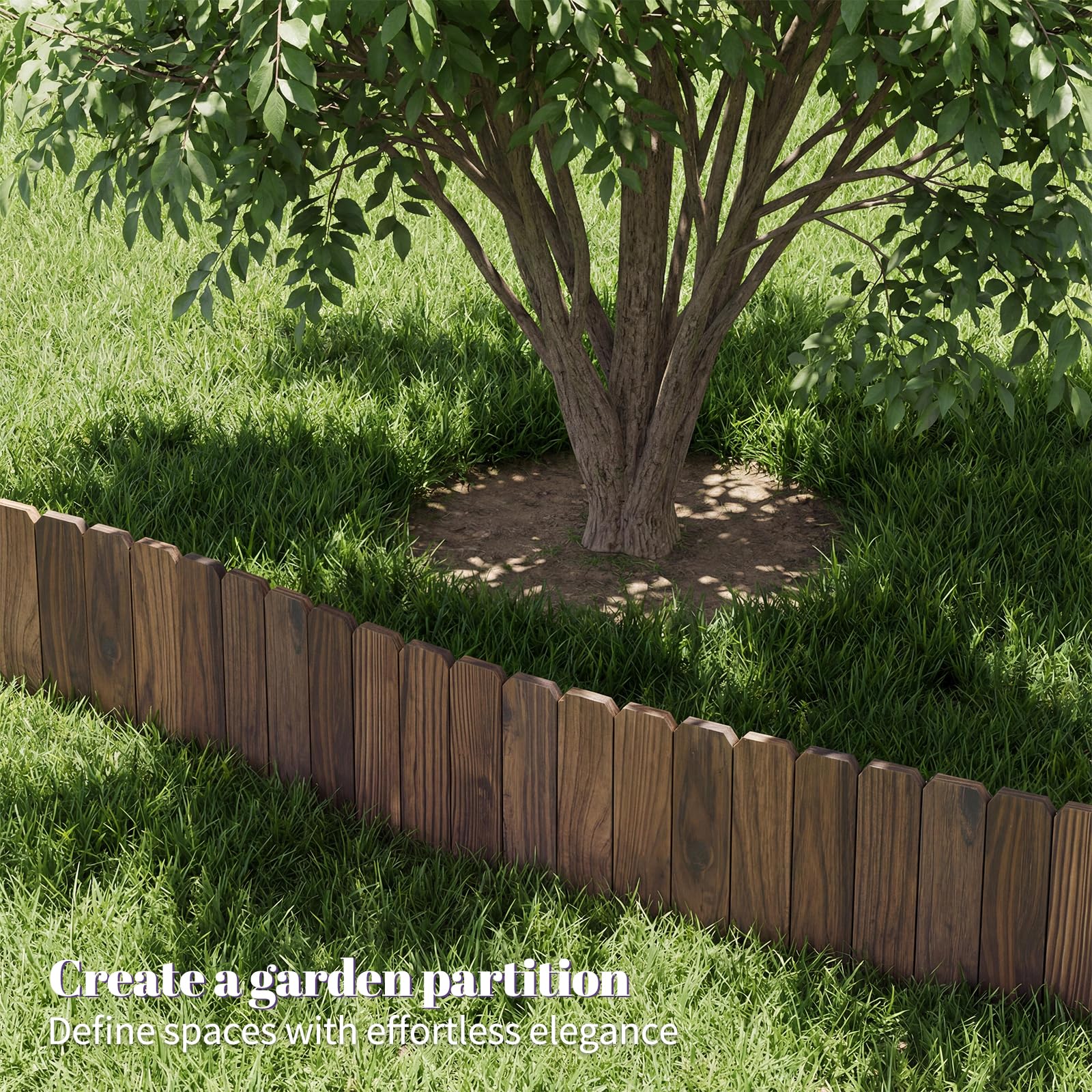 Wieghda installation with mallet and shallow trench for easy setup