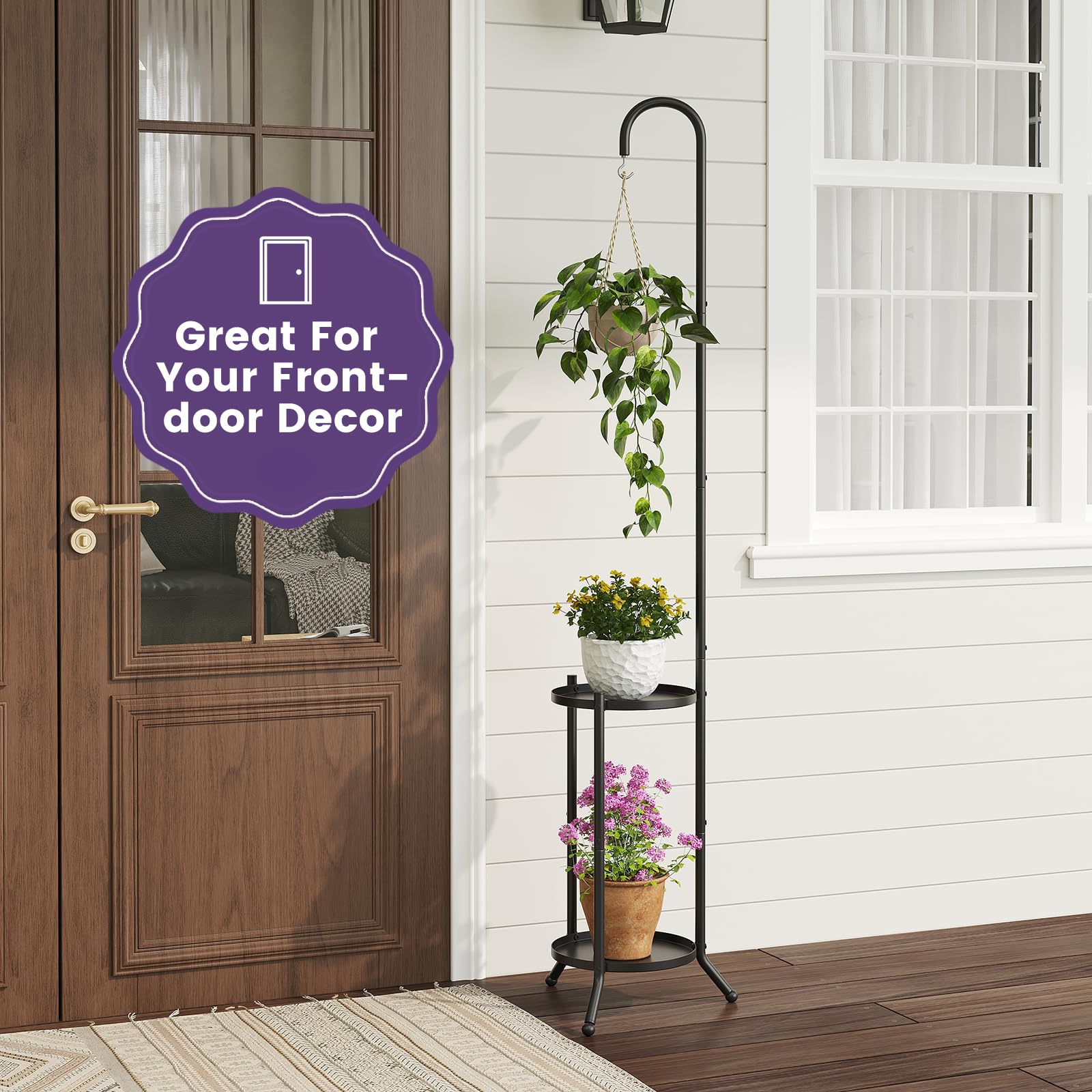 Wieghda styled on balcony showing aesthetic indoor-outdoor decorating benefit