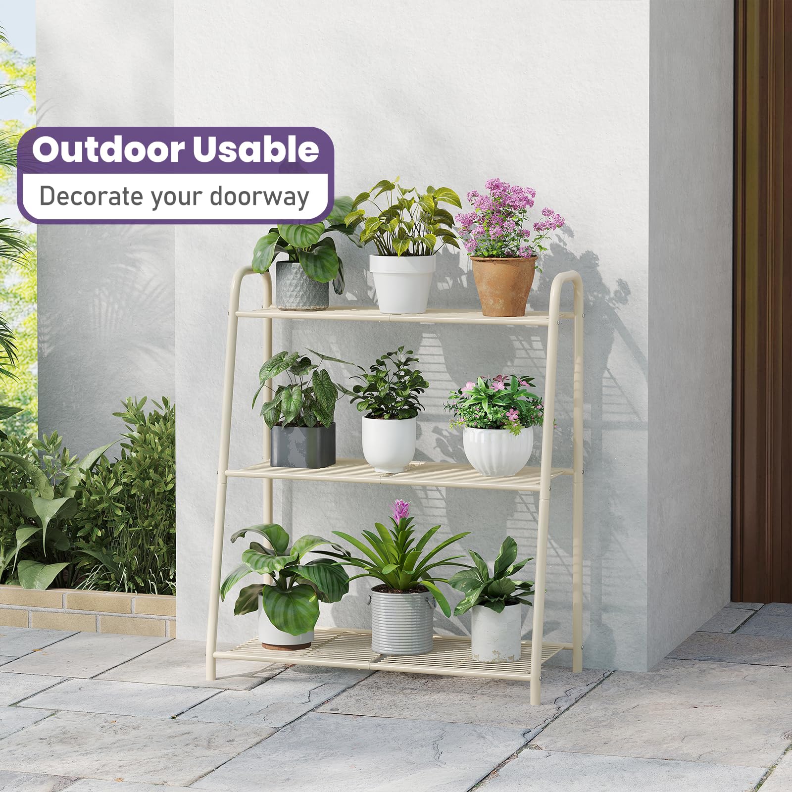 Wieghda lifestyle shot in entryway showing versatile display and organization benefit