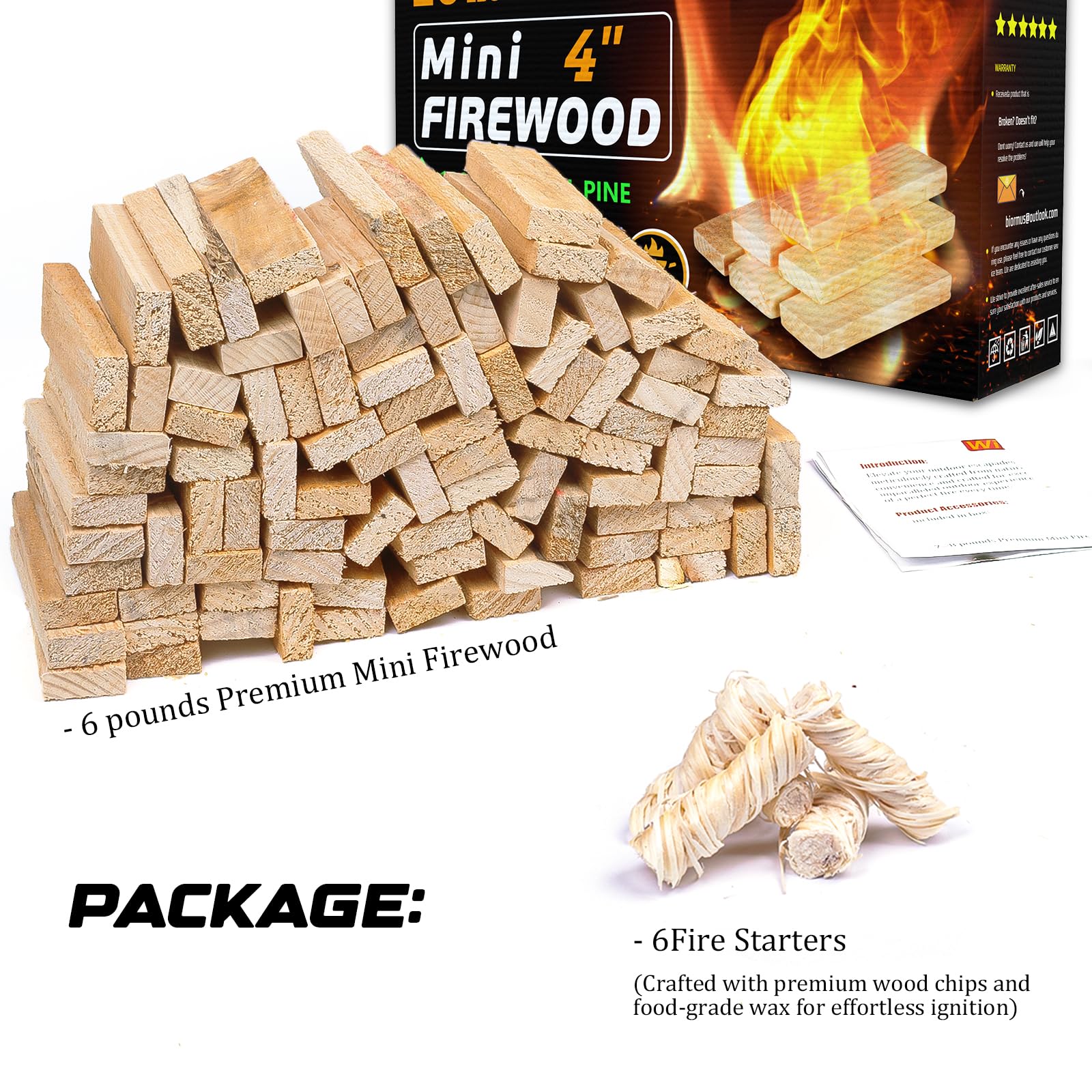 WIFER sticks burning in Solo Stove Mesa producing focused heat and low smoke