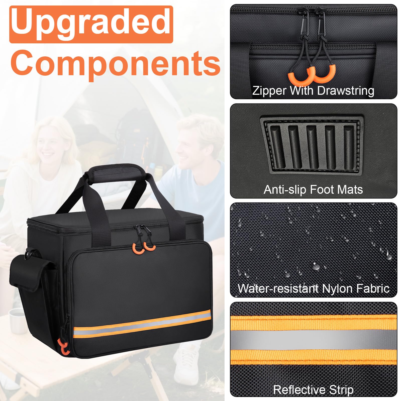 Wigojoy non-slip base detail stabilizing power station on uneven ground