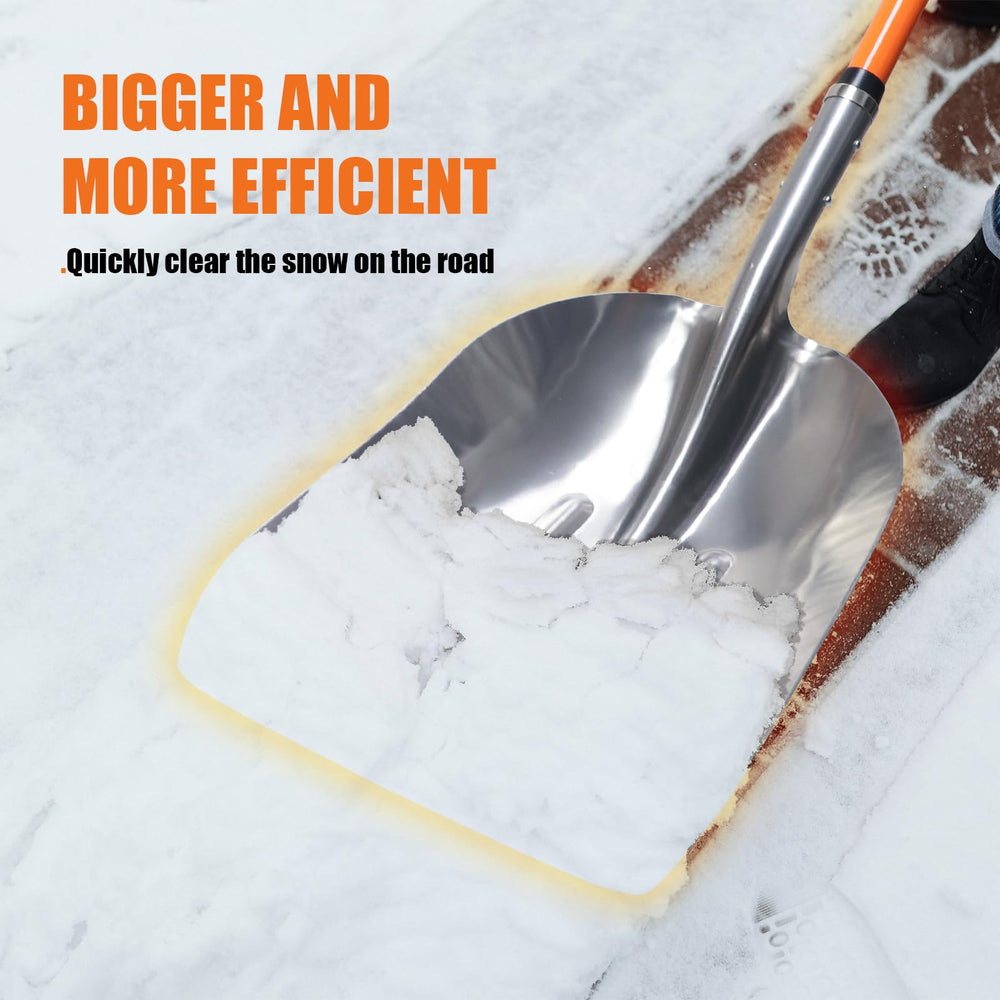 WIKER fiberglass D-grip handle detail offering comfortable control and reduced strain