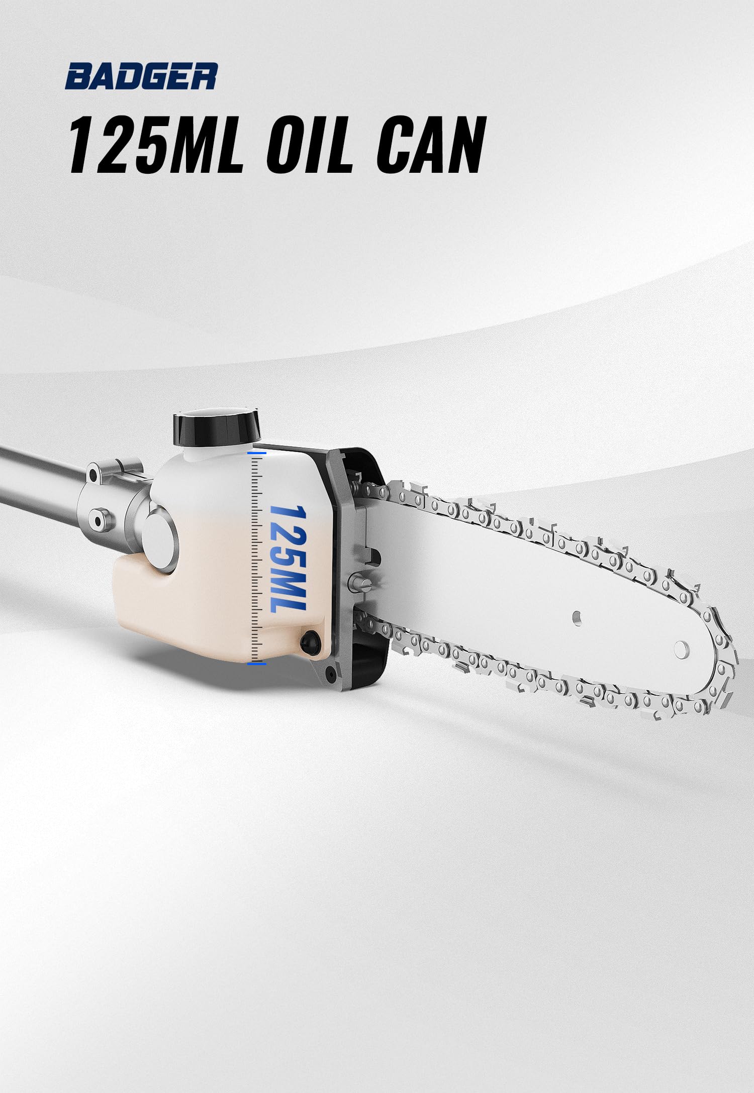 Wild Badger Power attachment mounted to a compatible powerhead for easy use