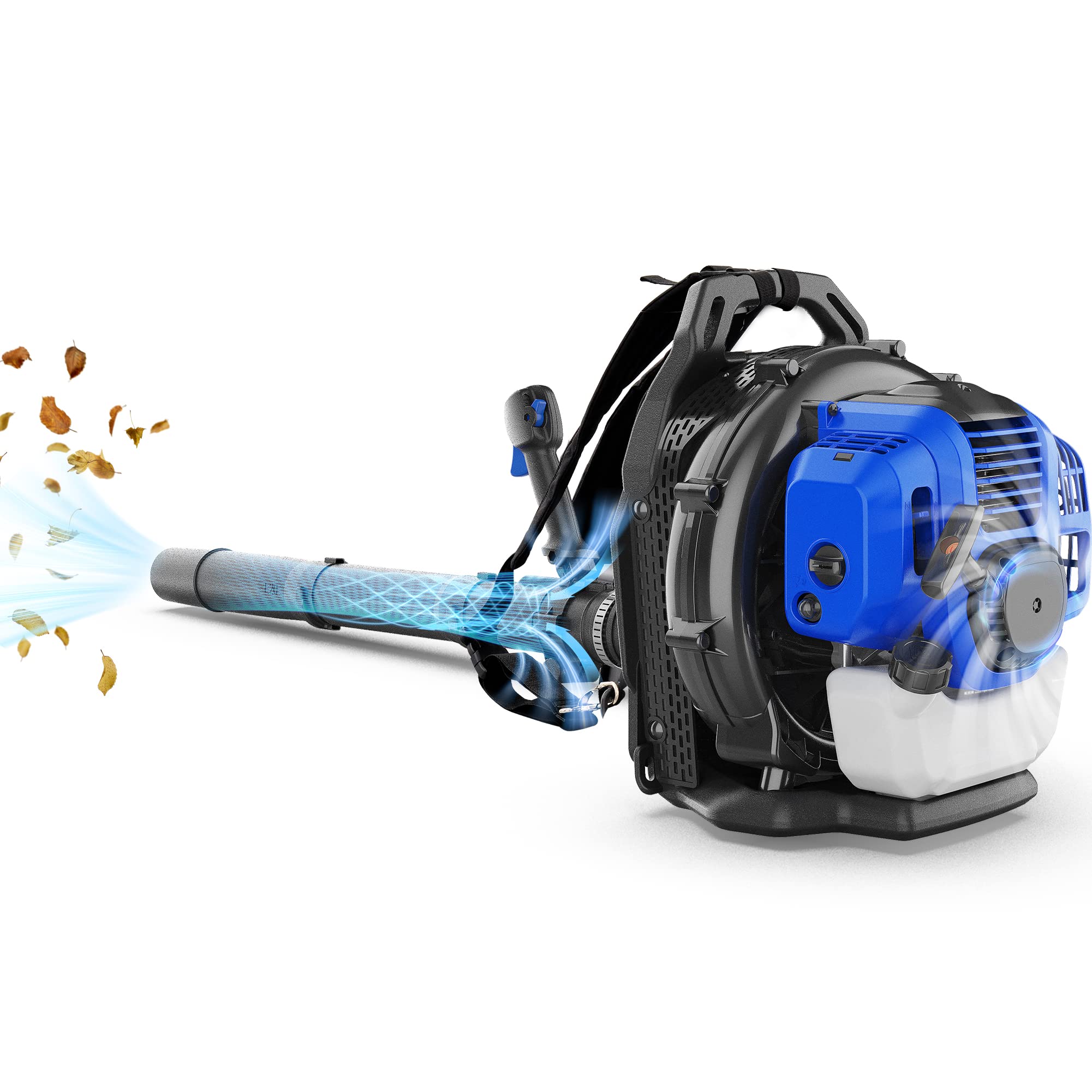 WILD BADGER POWER front view showing backpack design and portability benefit