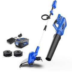 Wild Badger Power front view of full kit showing attachments and benefit of versatility
