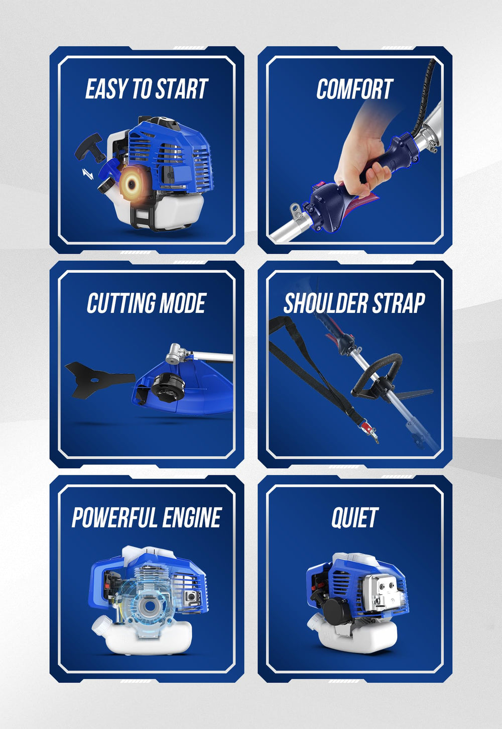 Wild Badger Power scale image with shoulder strap and spare line illustrating included accessories