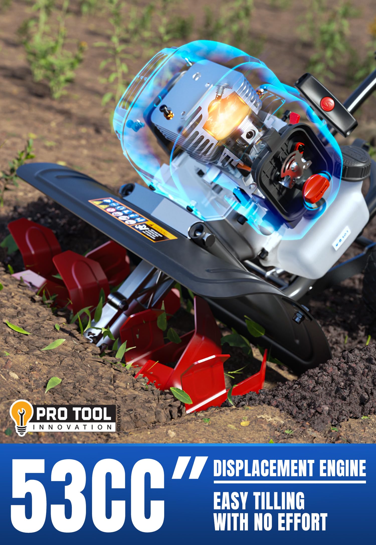 Wild Badger Power soft rubber wheel for smoother rolling and reduced vibration