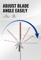Wild Badger Power SUNSEEKER dual-action blade close-up for cleaner cuts