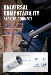 Wild Badger Power SUNSEEKER long shaft illustrating extended reach advantage