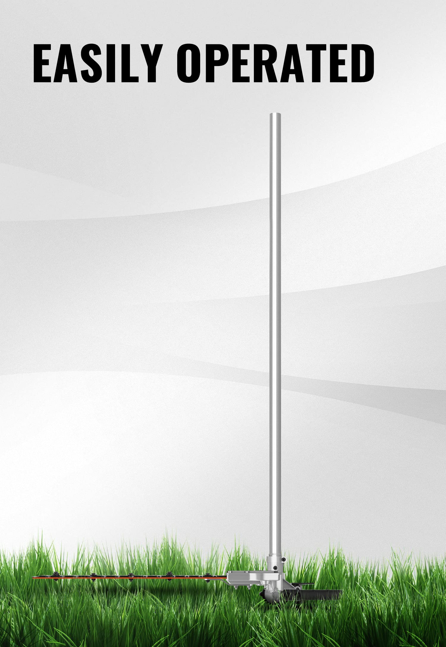 Wild Badger Power SUNSEEKER next to a ruler showing 16-inch blade scale
