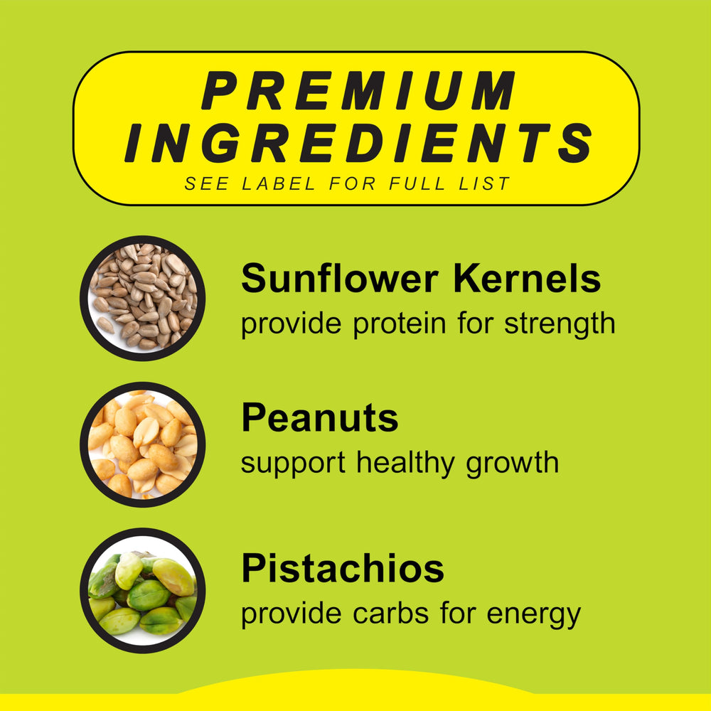 Wild Delight bag label detail listing ingredients and nutritional supplements