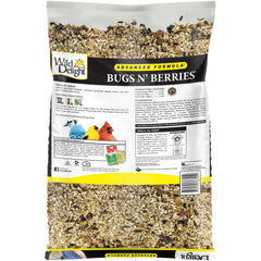 Wild Delight detailed shot of dried mealworms and larvae emphasizing protein benefit